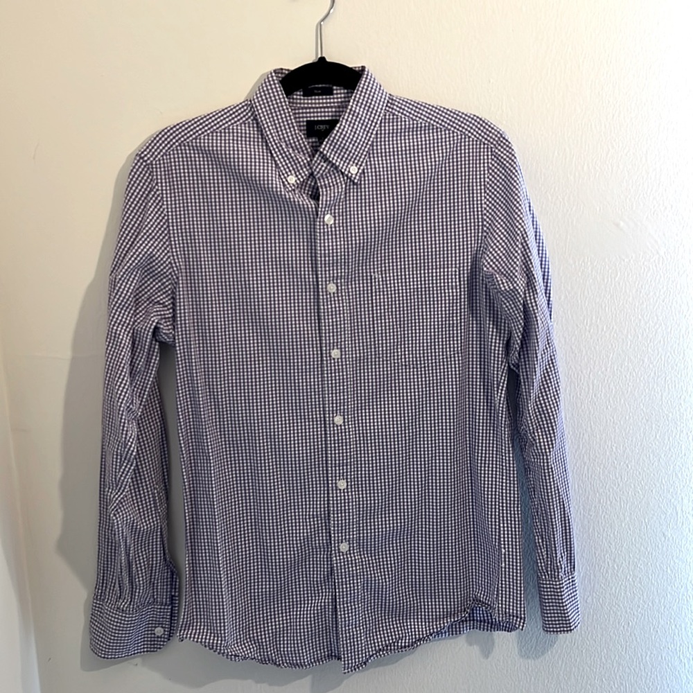 J. Crew Small Slim Long Sleeve Button Down